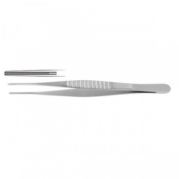 DeBakey Atrauma Forcep Stainless Steel, 24.5 cm - 9 3/4" Tip Size 2.0 mm